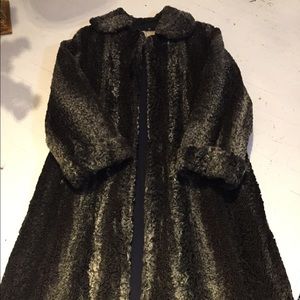 Genuine Curled lamb coat